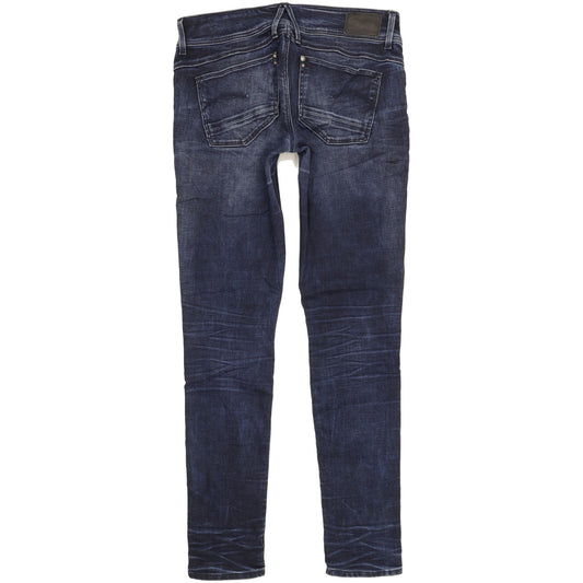 G-Star Lynn Women Blue Skinny Slim Stretch Jeans W29 L32