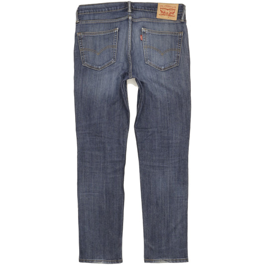Levi's 511 Men Blue Straight Slim Stretch Jeans W34 L32