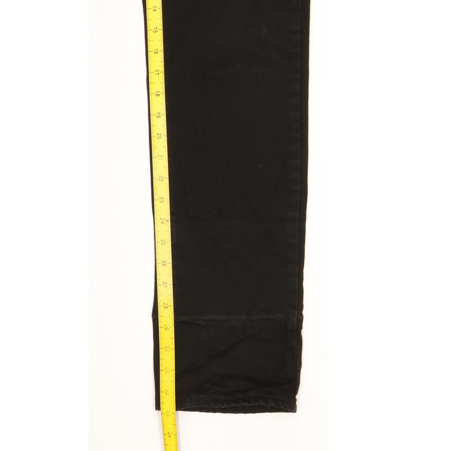 Levi's Women Black Straight Slim Stretch Jeans W28 L33