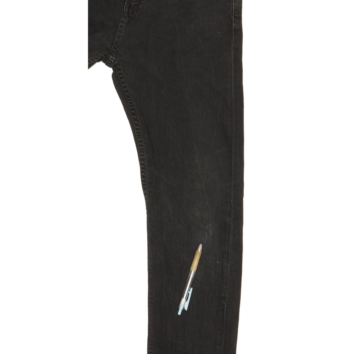 Levi's Men Black Straight Slim Stretch Jeans W29 L32