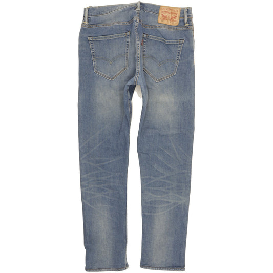 Levi's 520 Men Blue Skinny Slim Stretch Jeans W34 L29
