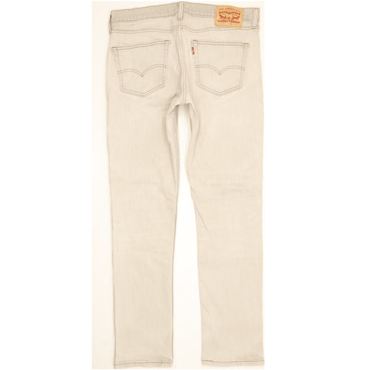 Levi's 511 Men Grey Straight Slim Jeans W33 L31
