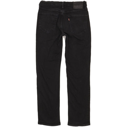Levi's 514 Men Black Straight Slim Stretch Jeans W33 L31