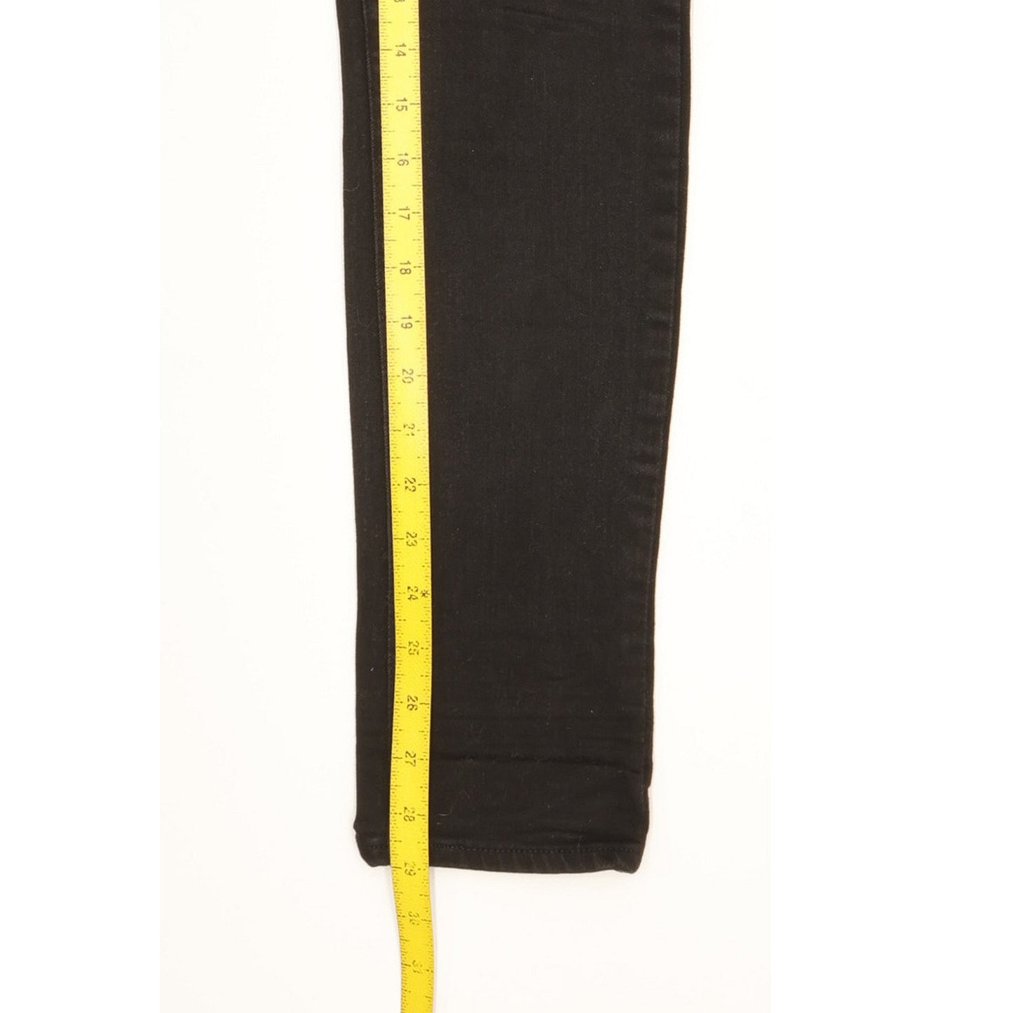 Levi's 711 Women Black Skinny Slim Stretch Jeans W30 L29