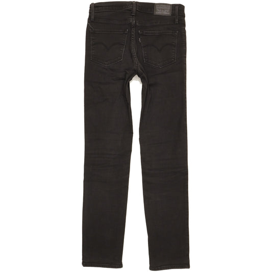 Levi's 312 Shaping Women Black Straight Slim Stretch Jeans W27 L30