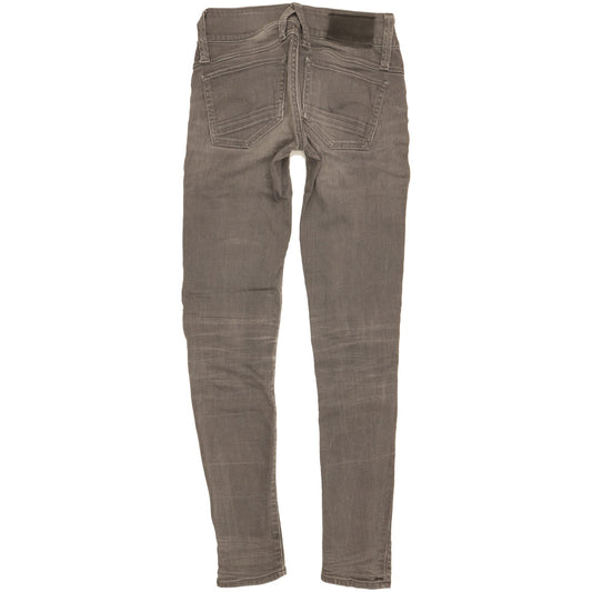 G-Star Lynn Women Grey Skinny Slim Stretch Jeans W24 L30