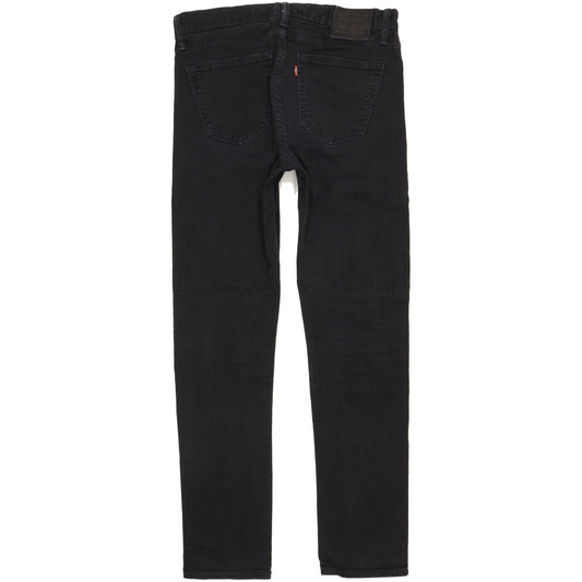 Levi's 510 Men Black Skinny Slim Stretch Jeans W34 L31