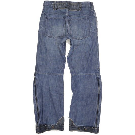 G-Star Concept Elwood Men Blue Straight Loose Jeans W34 L36