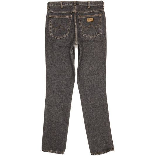 Wrangler Kansas Men Black Straight Slim Jeans W33 L33