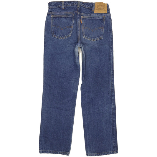 Levi's Men Blue Straight Regular Jeans W34 L29