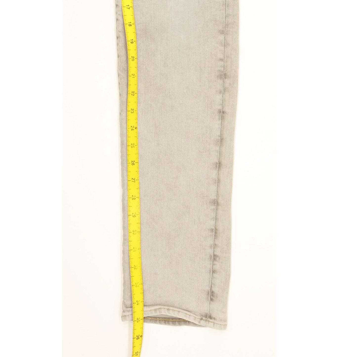 G-Star 3301 Men Grey Tapered Slim Stretch Jeans W33 L35