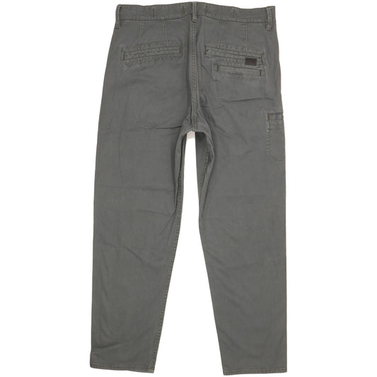G-Star Boyfriend Men Green Tapered Loose Chino Stretch Jeans W30 L30