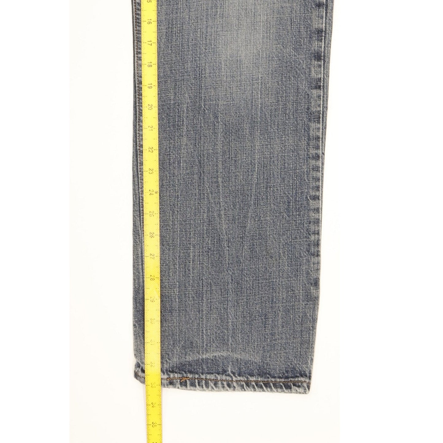 Levi's 505 Men Blue Straight Regular Jeans W34 L33