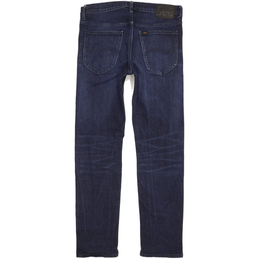 Lee Daren Men Blue Straight Slim Stretch Jeans W32 L32