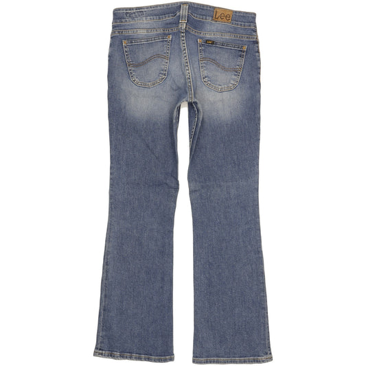 Lee Leola Women Blue Bootcut Slim Stretch Jeans W32 L31