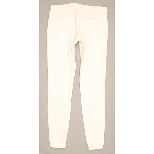 Levi's Women White Skinny Slim Stretch Jeans W27 L30
