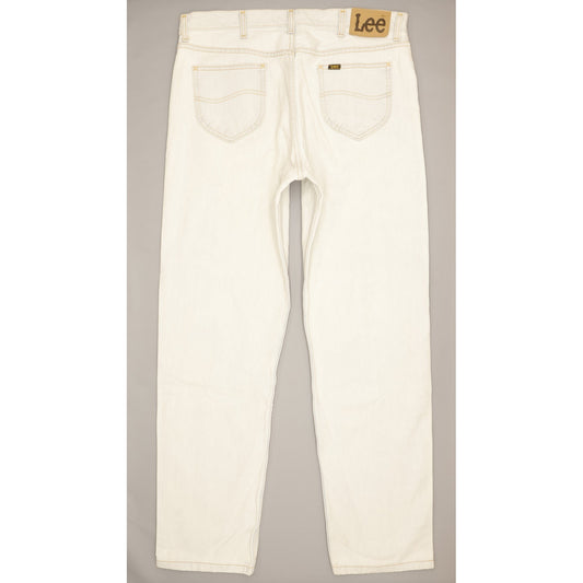 Lee Brooklyn Men Blue Straight Regular Jeans W38 L34