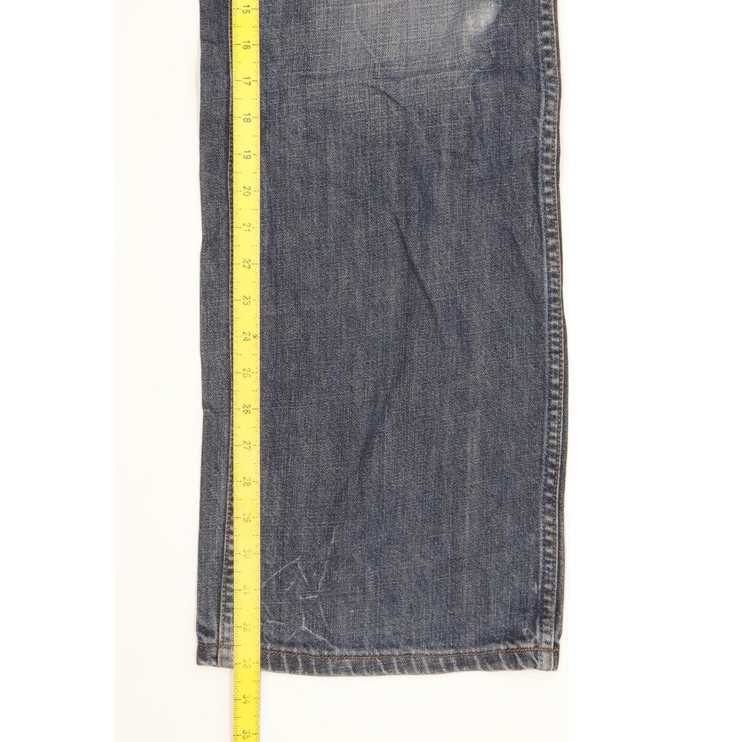 Wrangler Grant Men Blue Straight Regular Jeans W34 L33
