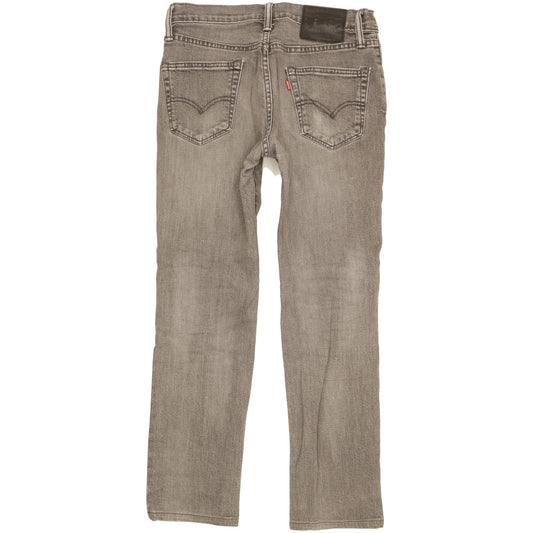 Levi's 511 Men Grey Straight Slim Stretch Jeans W29 L28