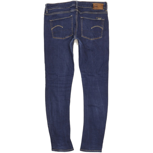 G-Star 3301 Women Blue Skinny Slim Stretch Jeans W30 L30