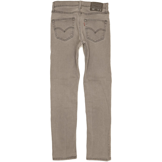 Levi's 511 Men Grey Straight Slim Stretch Jeans W30 L31