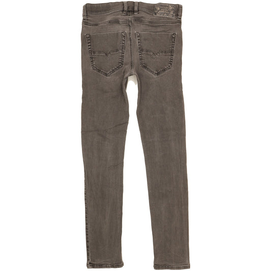 Diesel Tepphar Men Grey Tapered Slim Stretch Jeans W28 L30