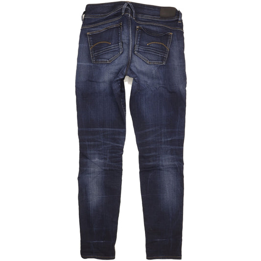 G-Star Lynn Women Blue Skinny Slim Stretch Jeans W31 L32