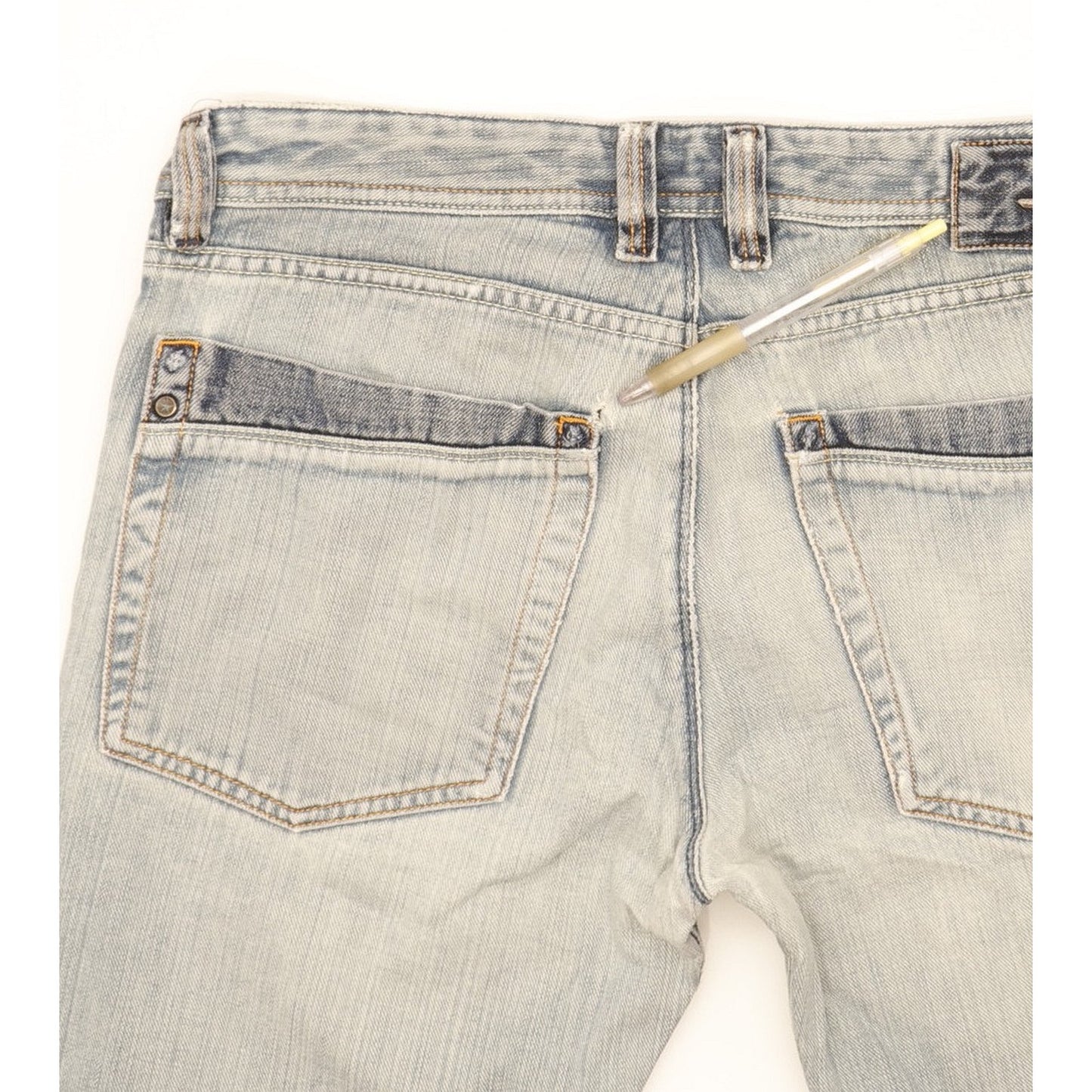 Diesel Men Blue Straight Regular Jeans W31 L32