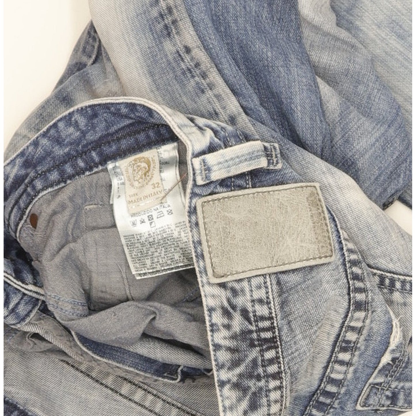 Diesel Men Blue Skinny Slim Stretch Jeans W32 L32