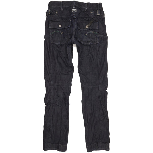 G-Star Trail Elwood Men Navy Tapered Regular Jeans W33 L35