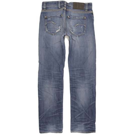 G-Star Porter Men Blue Straight Regular Jeans W30 L31