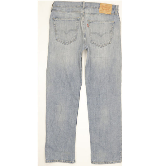 Levi's 505 Men Blue Straight Regular Stretch Jeans W32 L30