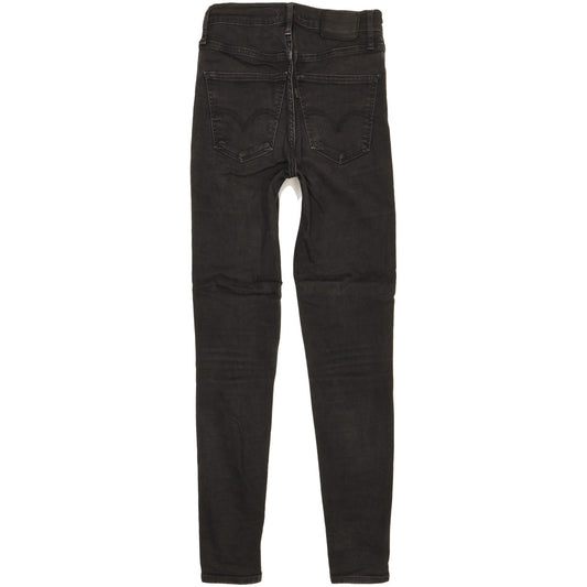 Levi's Mile Women Black Skinny Slim Stretch Jeans W26 L29