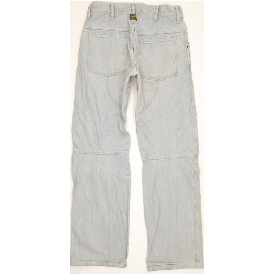 G-Star Elwood Men Blue Straight Regular Jeans W33 L36