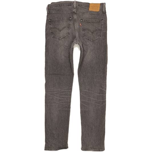 Levi's 502 Men Grey Tapered Regular Stretch Jeans W34 L33