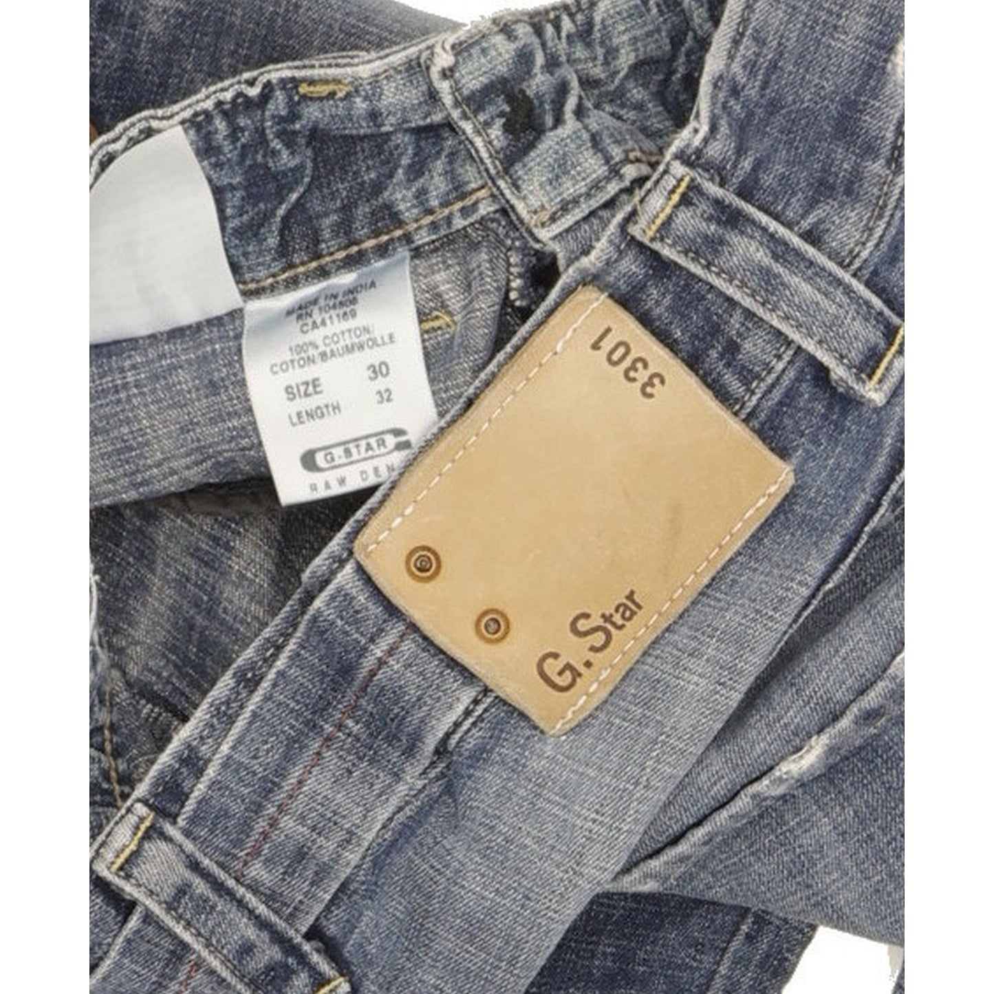 G-Star S.C. Radar Men Blue Straight Loose Jeans W30 L32