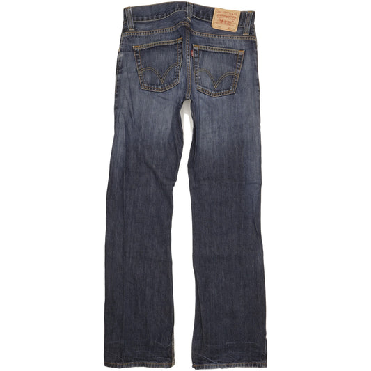 Levi's 512 Men Blue Bootcut Slim Jeans W32 L35