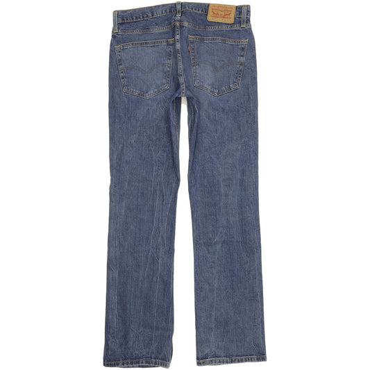 Levi's 527 Men Blue Bootcut Slim Stretch Jeans W32 L34