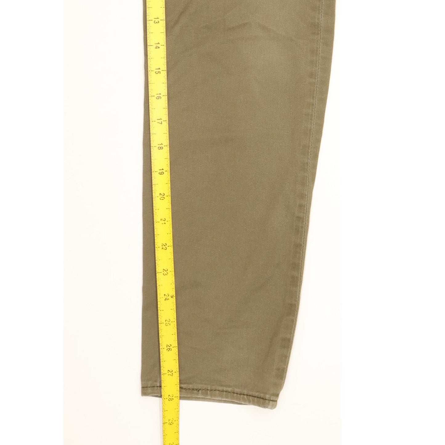Levi's 512 Men Green Tapered Slim Stretch Jeans W31 L28