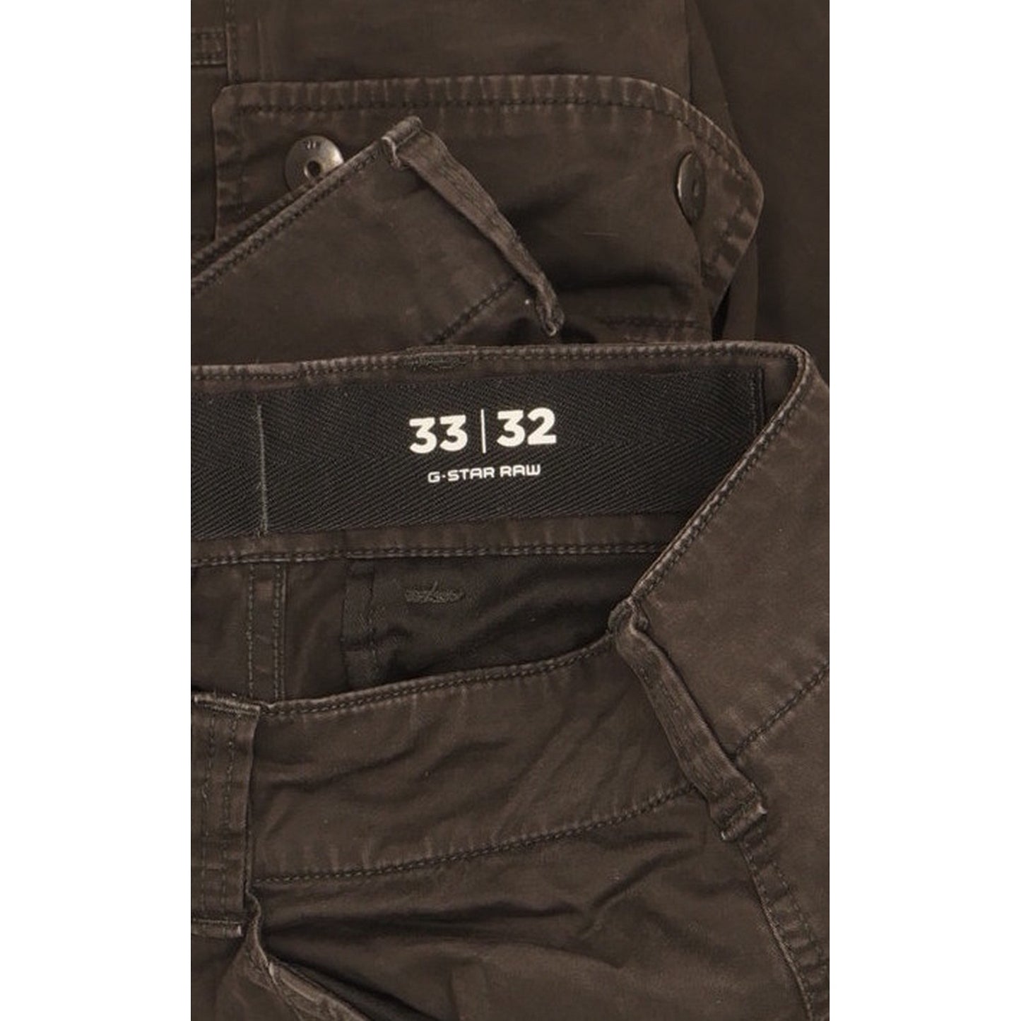 G-Star Men Black Tapered Loose Jeans W33 L32