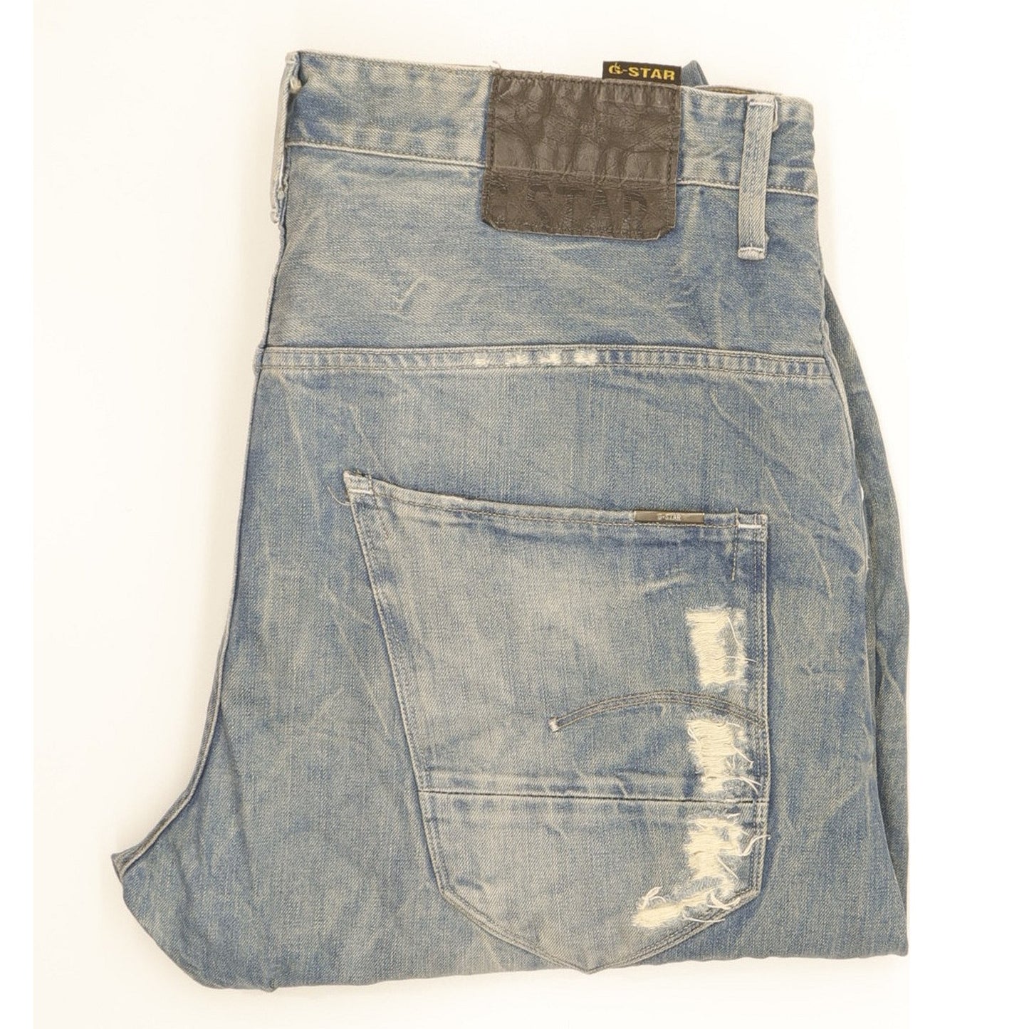 G-Star Arc Men Blue Tapered Loose Jeans W36 L34