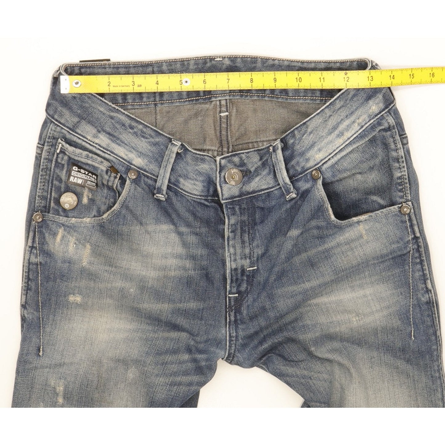 G-Star Arc 3D Women Blue Tapered Loose Jeans W27 L30
