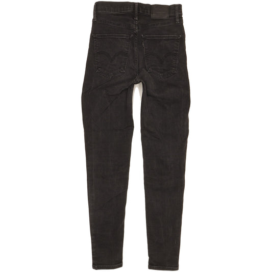 Levi's Mile Women Black Skinny Slim Stretch Jeans W26 L28
