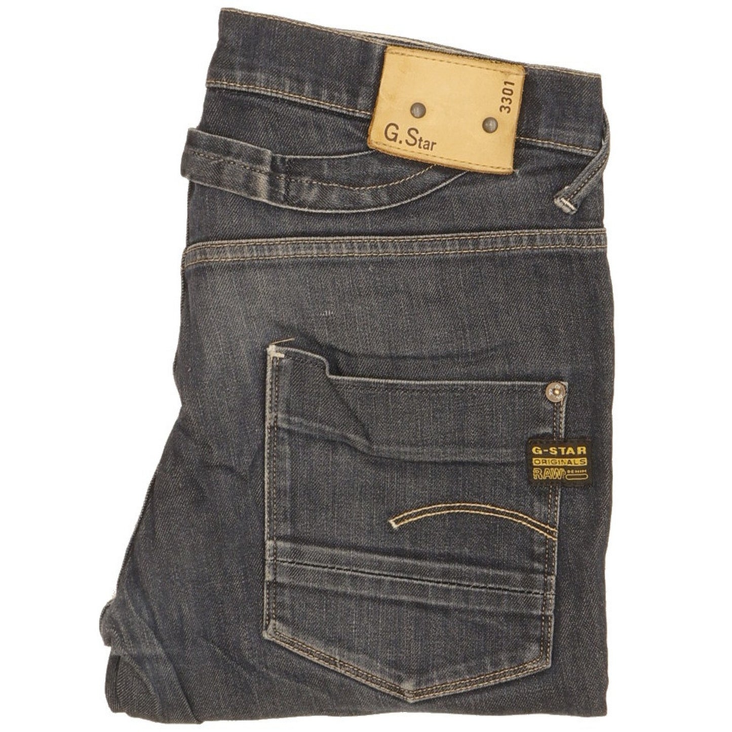G-Star Men Blue Skinny Slim Jeans W28 L30