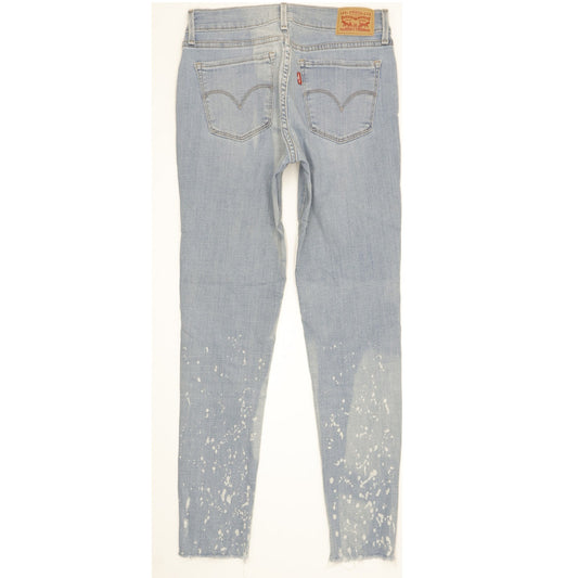 Levi's Women Blue Skinny Slim Jeans W26 L28