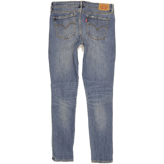 Levi's 711 Women Blue Skinny Slim Stretch Jeans W29 L32