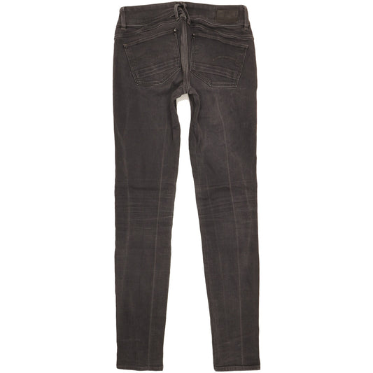 G-Star Lynn Women Grey Skinny Slim Stretch Jeans W26 L32