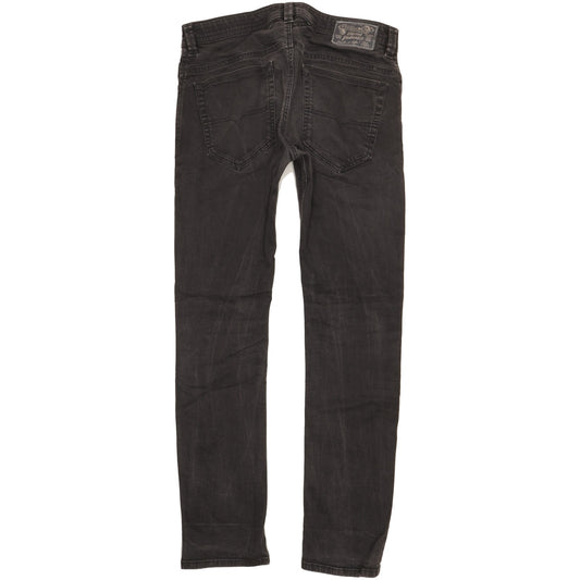 Diesel Thavar Men Black Skinny Slim Stretch Jeans W32 L32