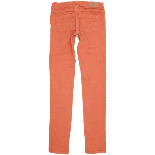 Diesel Livier Women Red Skinny Slim Stretch Jeans W28 L33
