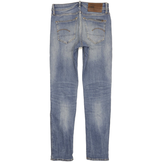 G-Star 3301 Men Blue Straight Slim Stretch Jeans W29 L32